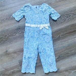 Janie and Jack Girls Romper - 3T